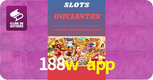 Descubra o Mundo do Cassino Online com 188w app